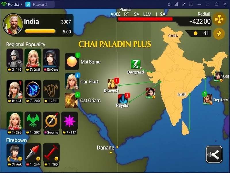 Chai Paladin Plus gameplay screenshot showing character customization